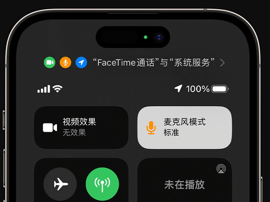 临泉苹果授权维修网点分享iPhone在通话时让你的声音更清晰 