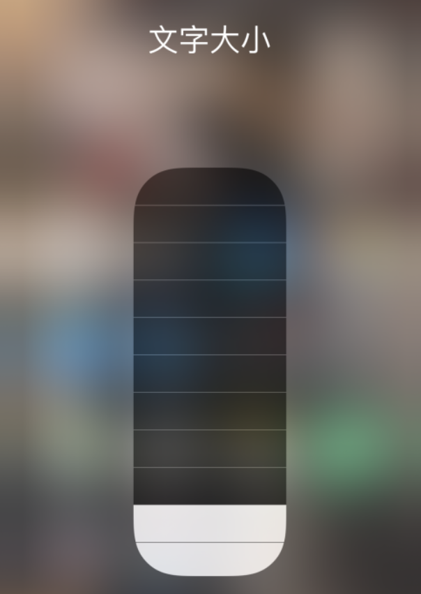 临泉苹果手机维修分享小技巧：在 iPhone 控制中心快速调节字体大小 